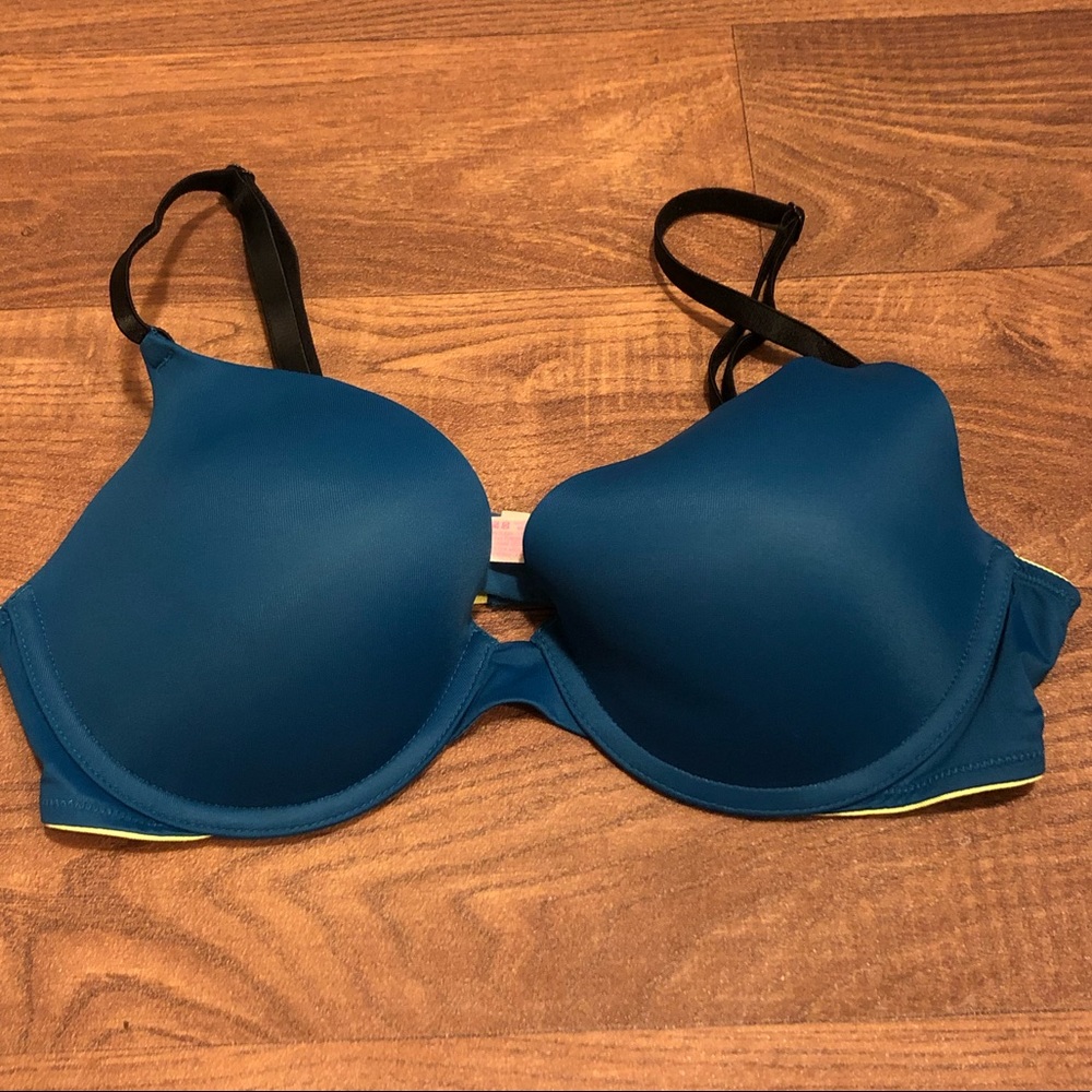 Pink Victoria’s Secret Wear Everywhere Push Up Bra